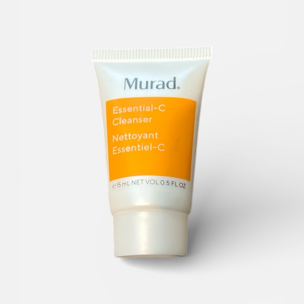 Murad Essential-C Cleanser - Vibrant Orange and Soft White